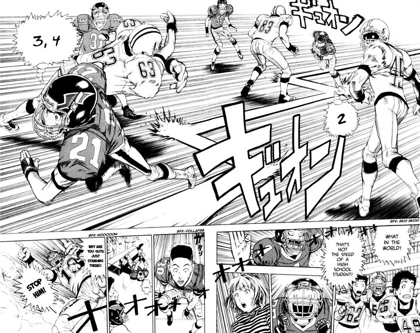 Eyeshield 21 Chapter 7 : Eleven Scarecrows - Picture 2