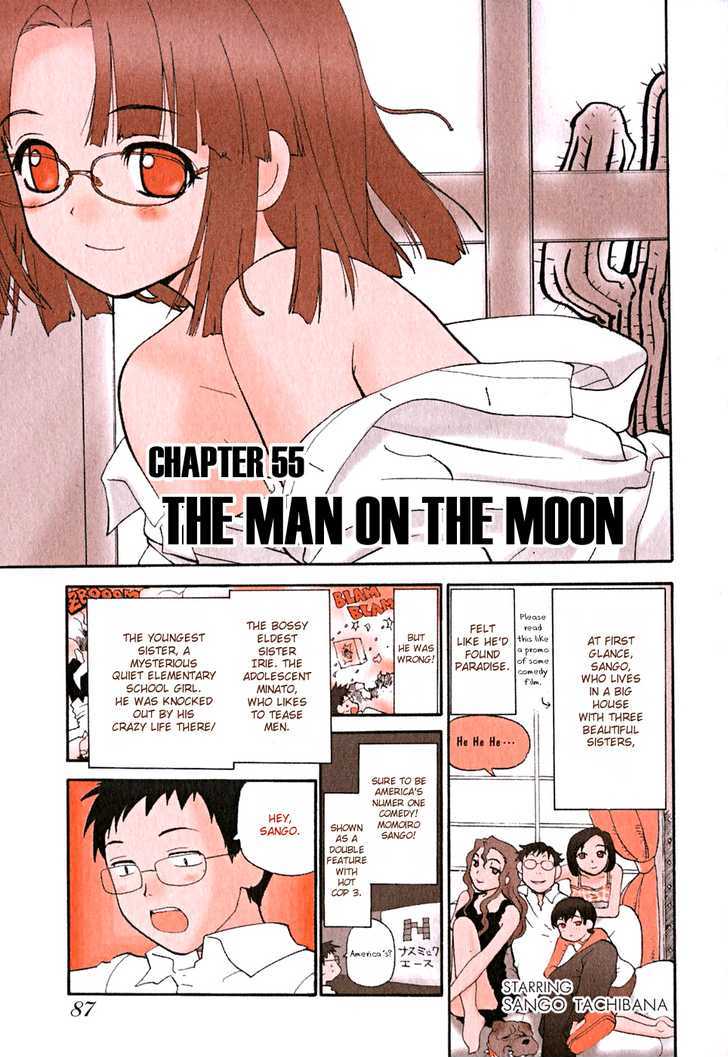 Momoiro Sango Vol.5 Chapter 55 : The Man On The Moon - Picture 1