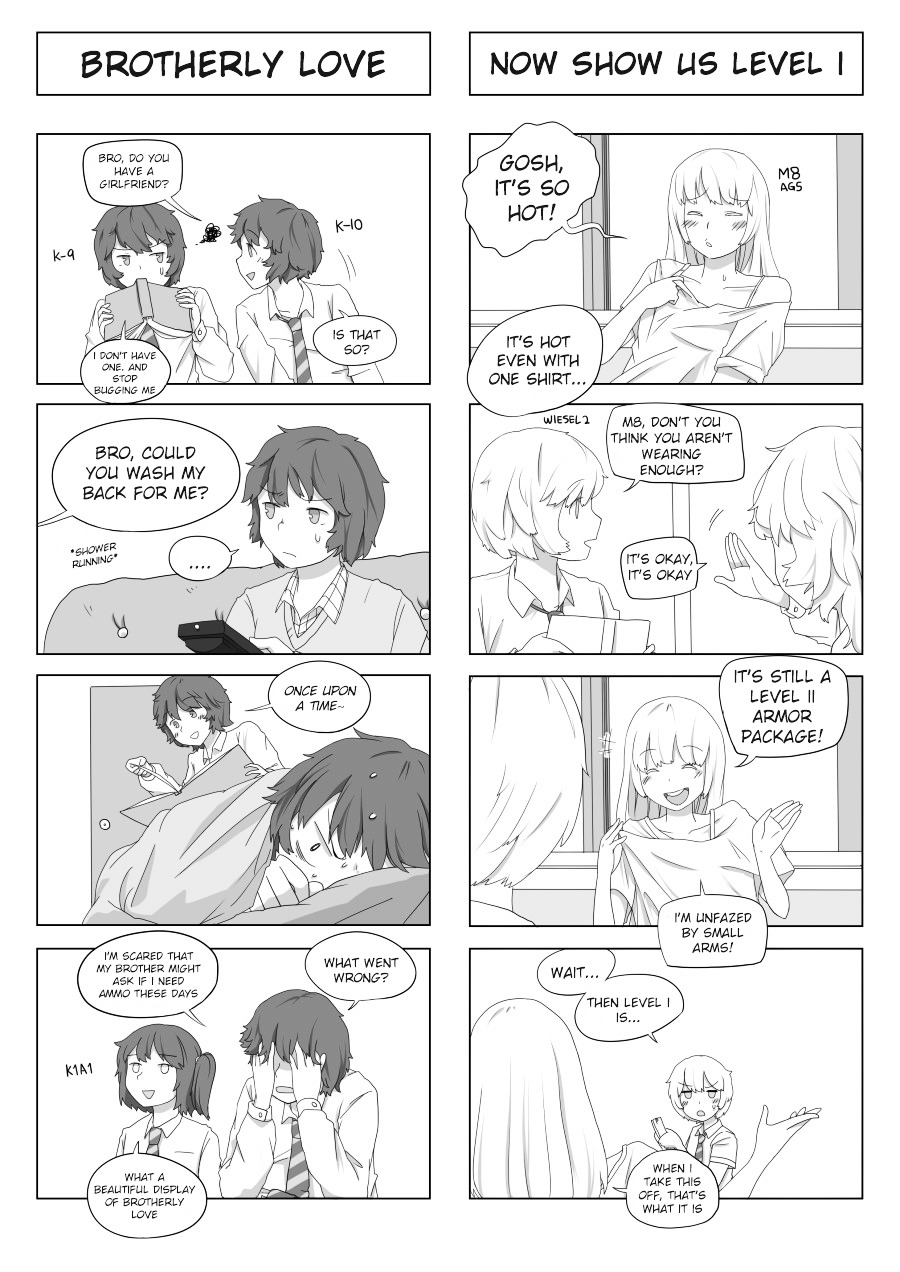 Armored Highschool Chapter 7 : 4Koma Collection - Picture 1
