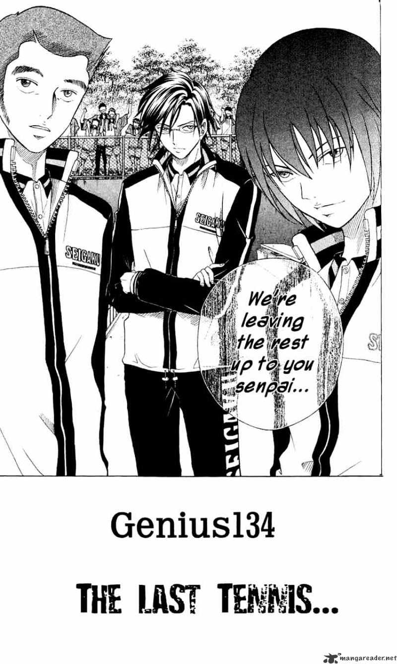 Prince Of Tennis Chapter 134 : The Last Tennis - Picture 3