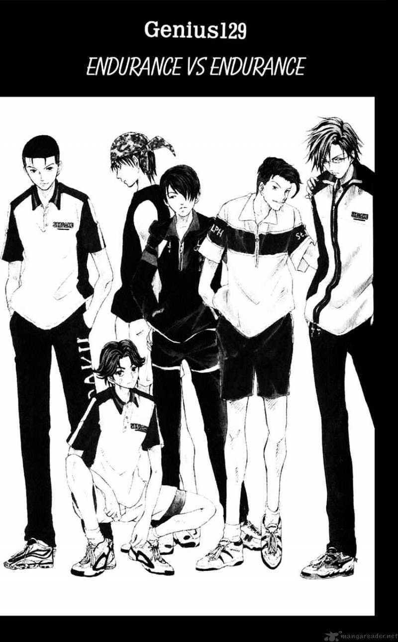 Prince Of Tennis Chapter 129 : Endurance Vs Endurance - Picture 1