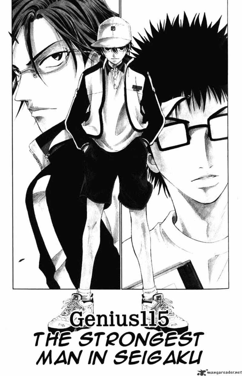 Prince Of Tennis Chapter 115 : The Strongest Man In Seigaku - Picture 2