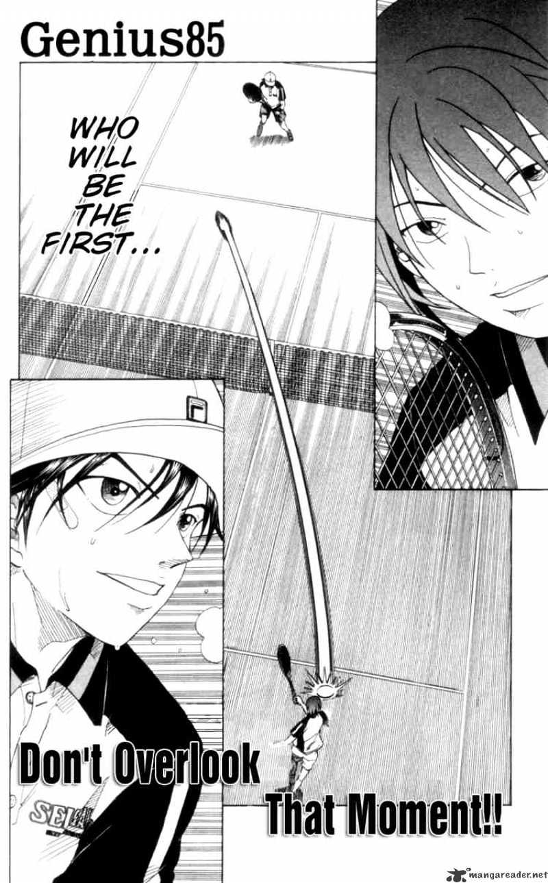 Prince Of Tennis Chapter 85 : Don't Overlook That Moment!! - Picture 2
