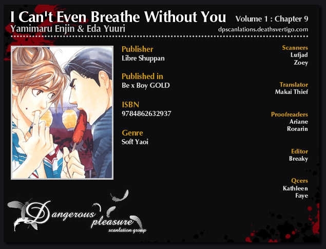 I Can't Even Breathe Without You Vol.1 Chapter 9 - Picture 2