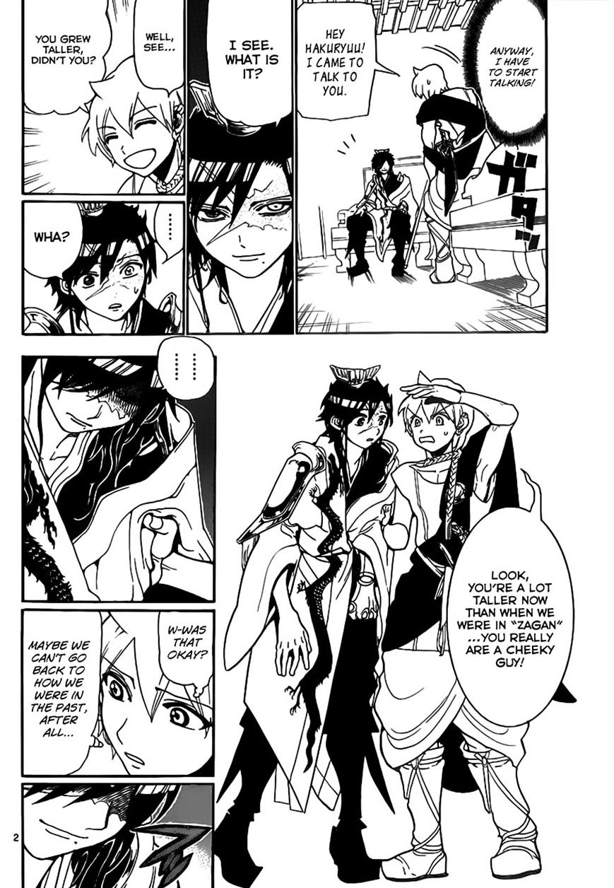 Magi - Labyrinth Of Magic Vol.20 Chapter 252 : The Reunion Of Two King Vessels - Picture 2