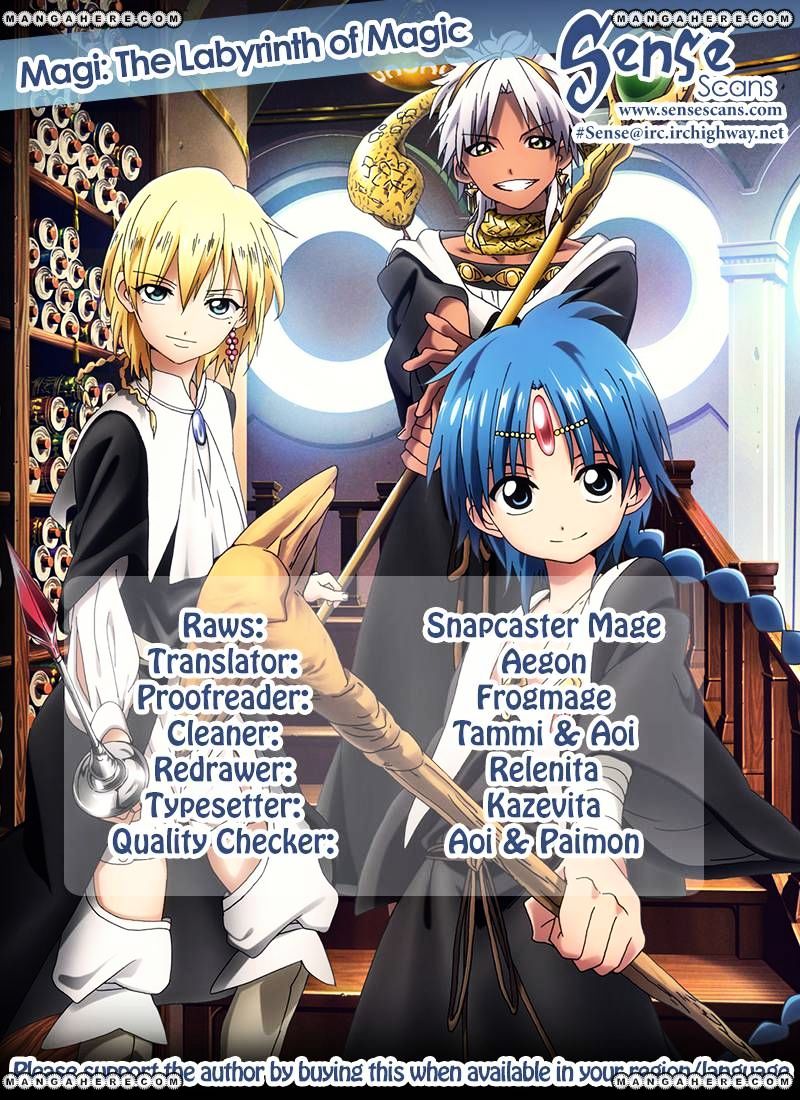 Magi - Labyrinth Of Magic Vol.20 Chapter 241 : Different Decisions - Picture 1