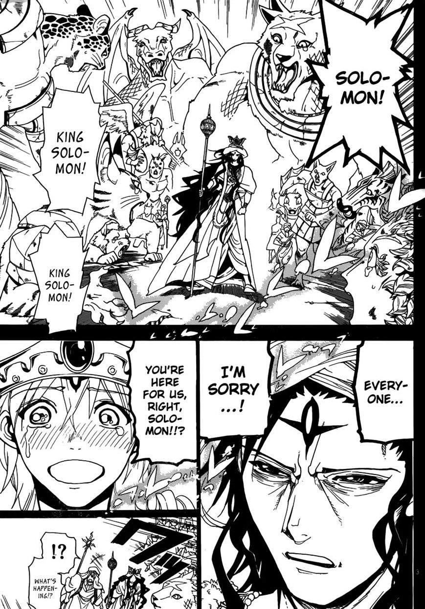 Magi - Labyrinth Of Magic Vol.20 Chapter 235 : The Return Of Solomon - Picture 3