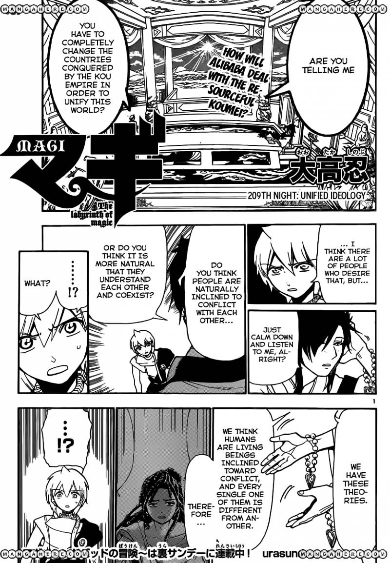 Magi - Labyrinth Of Magic Vol.12 Chapter 209 : Unified Ideology - Picture 2