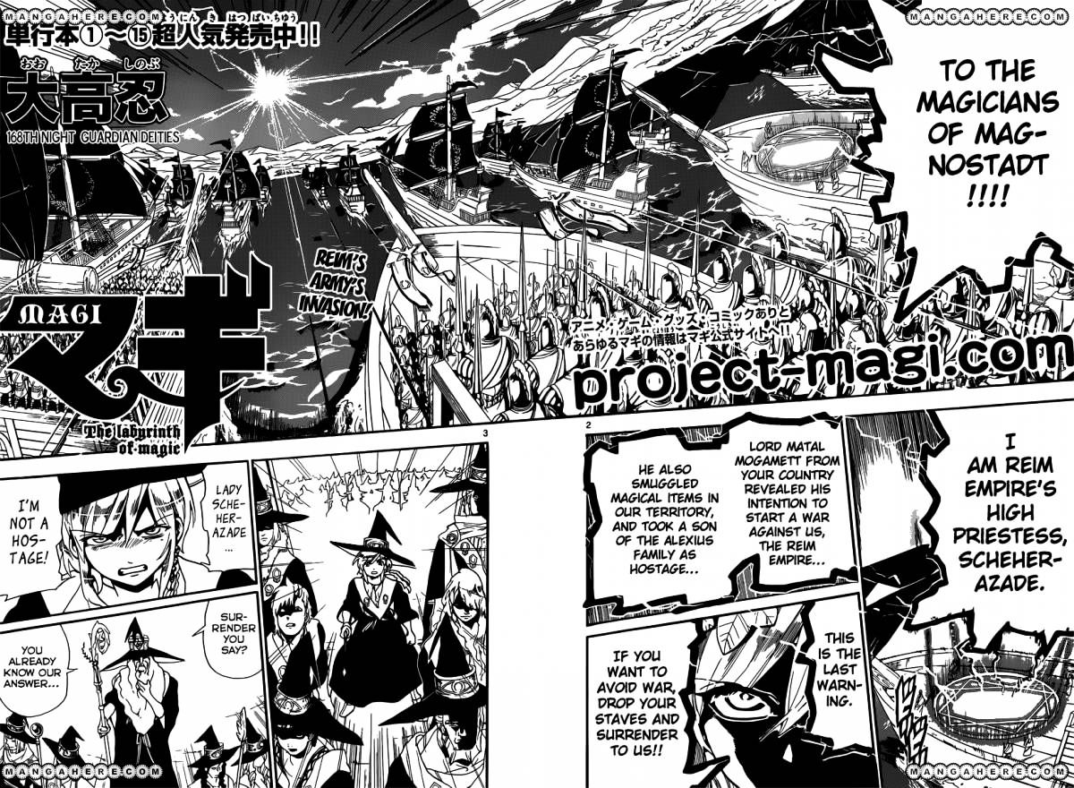 Magi - Labyrinth Of Magic Vol.12 Chapter 168 : Guardian Deities - Picture 3