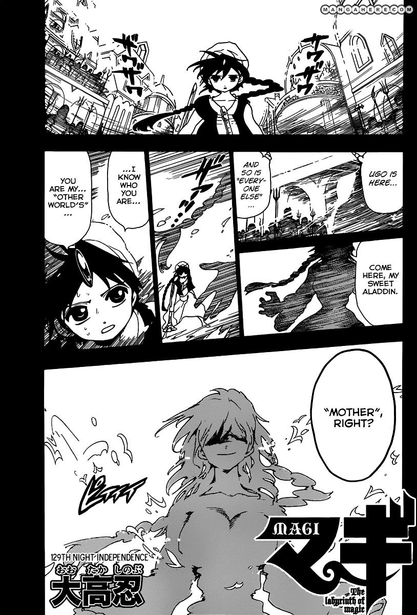 Magi - Labyrinth Of Magic Vol.12 Chapter 129 : Independence - Picture 2
