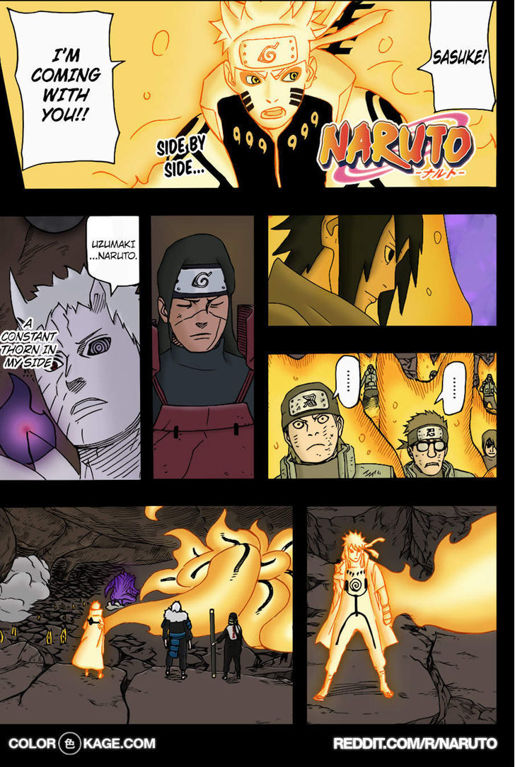 Naruto Vol.68 Chapter 648.1 : A Shinobi's Dream [Full Colored] - Picture 1