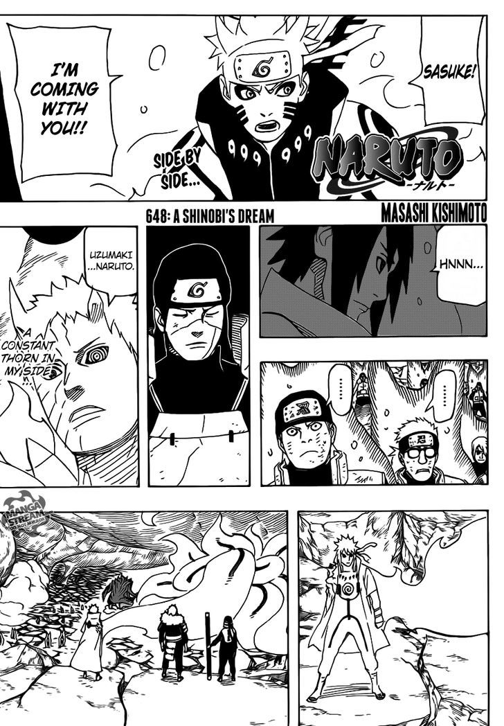 Naruto Vol.68 Chapter 648 : A Shinobi's Dream - Picture 1