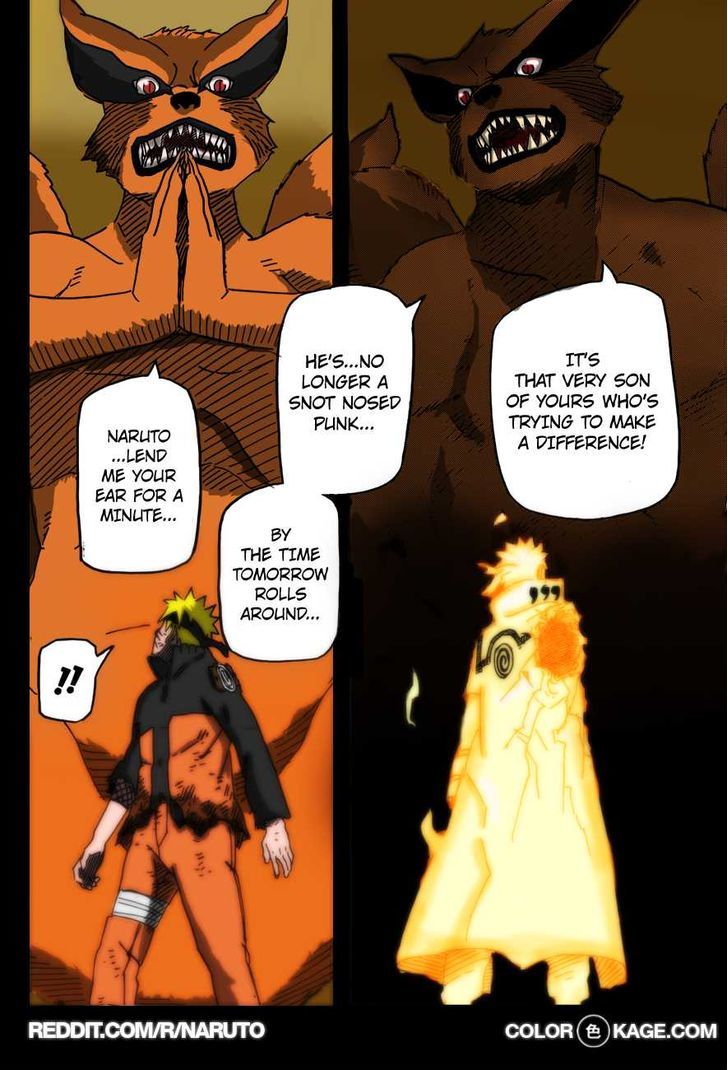 Naruto Vol.67 Chapter 643.1 : A Combination Attack .. !! - Picture 3