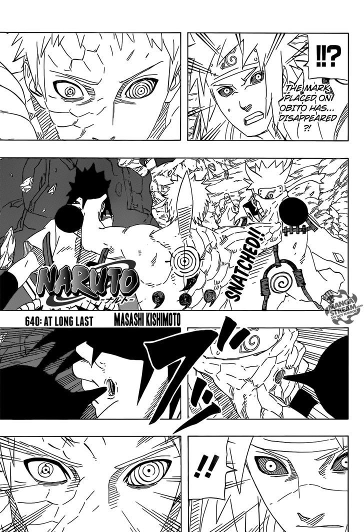 Naruto Vol.67 Chapter 640 : At Long Last - Picture 1