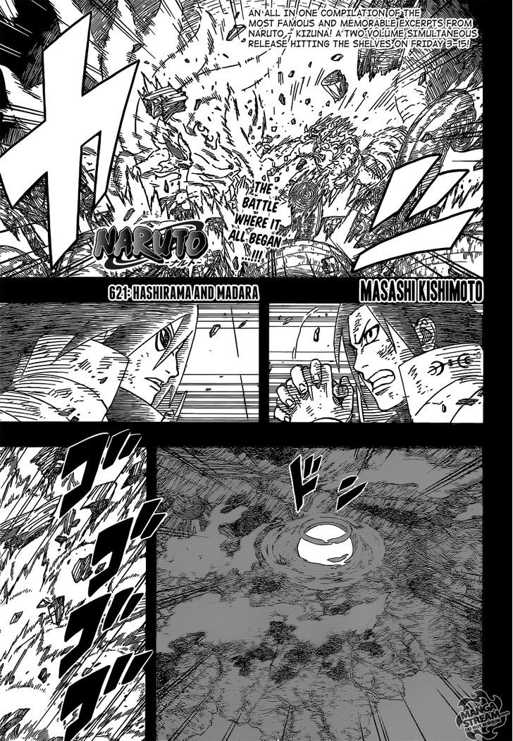 Naruto Vol.65 Chapter 621 : Hashirama And Madara - Picture 1