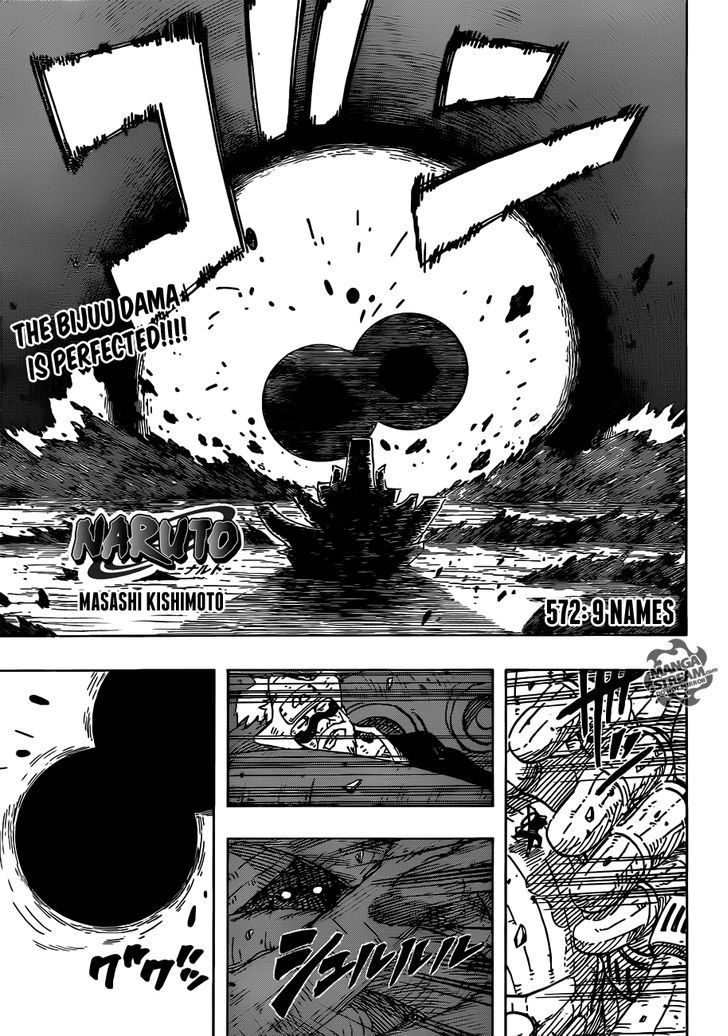 Naruto Vol.60 Chapter 572 : 9 Names - Picture 1