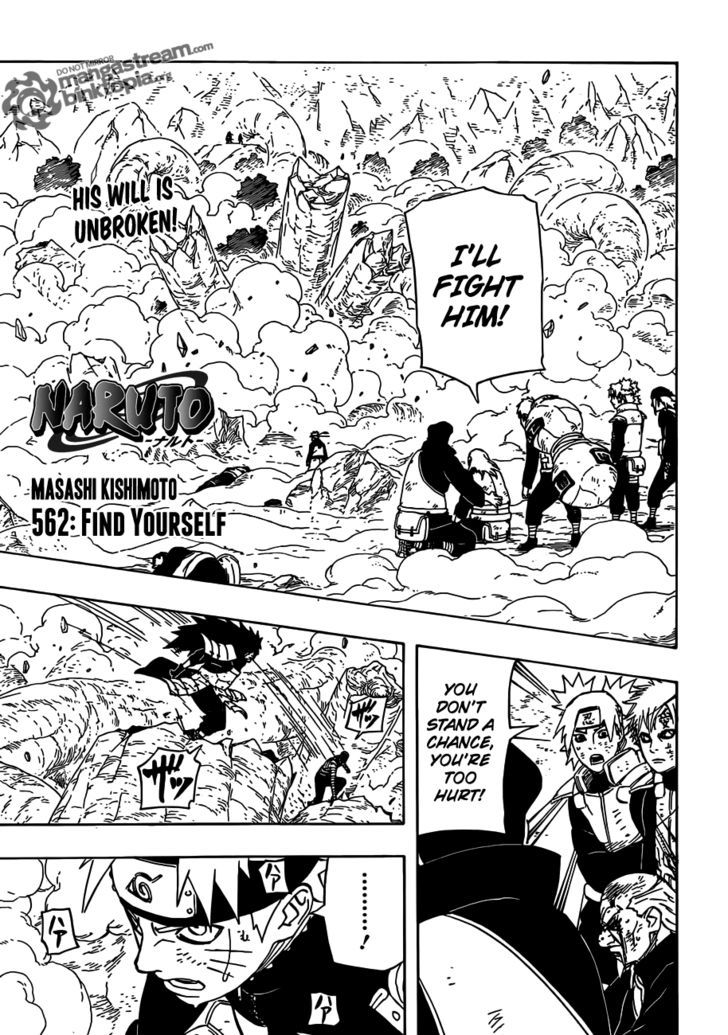 Naruto Vol.59 Chapter 562 : Find Yourself - Picture 1