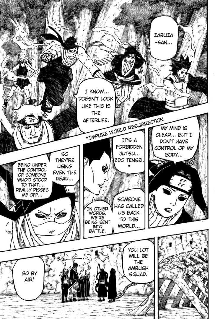 Naruto Vol.55 Chapter 516 : Gaara's Speech - Picture 3