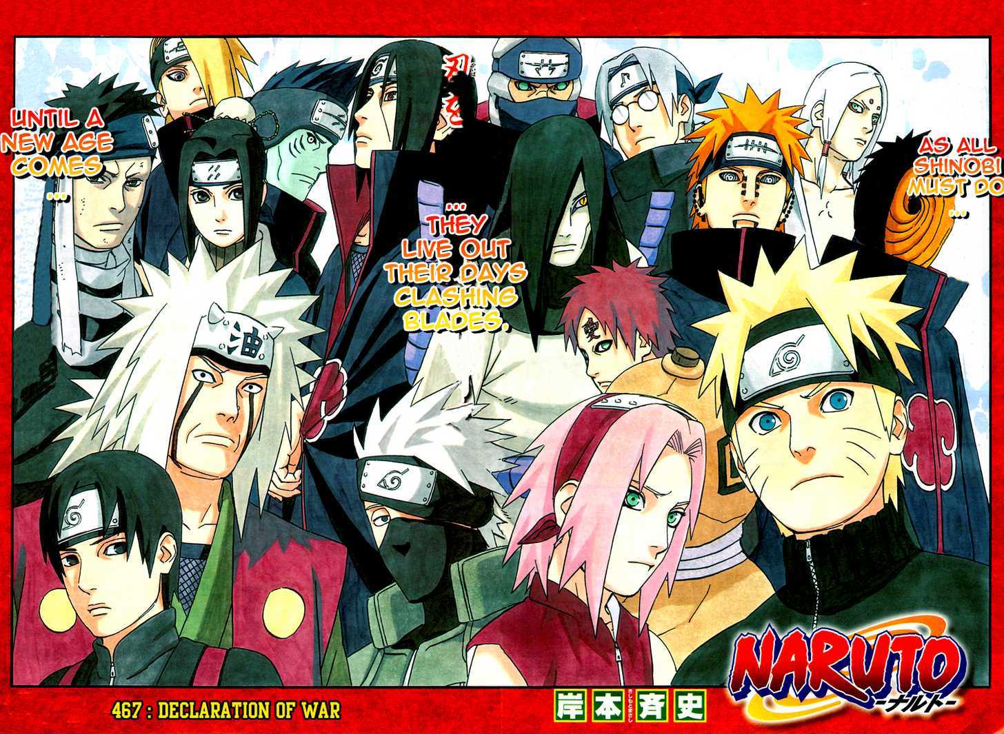 Naruto Vol.50 Chapter 467 : Declaration Of War - Picture 3
