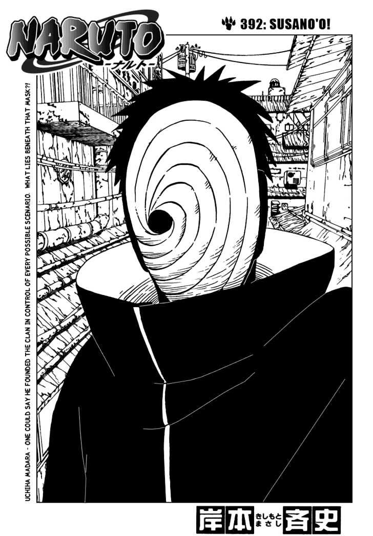Naruto Vol.43 Chapter 392 : Susanoo - Picture 1