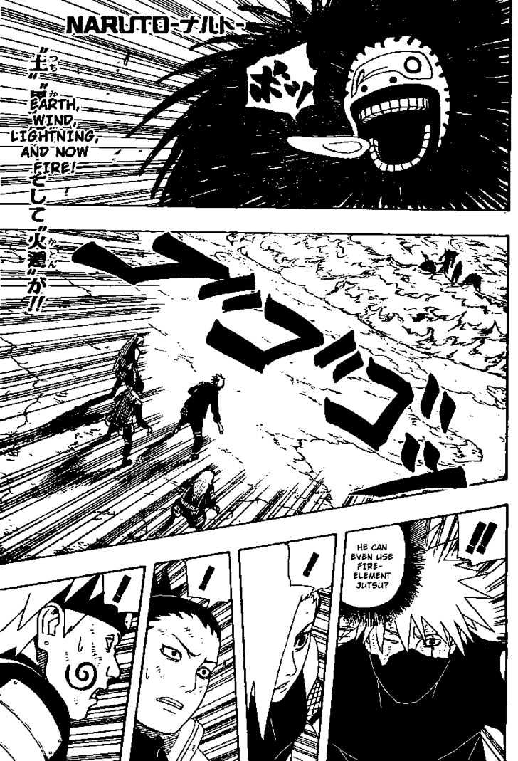 Naruto Vol.37 Chapter 335 : The Terrible Secret - Picture 1
