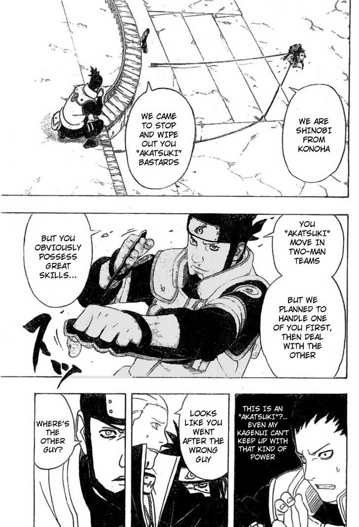 Naruto Vol.36 Chapter 323 : The Akatsuki Who Cannot Be Killed! - Picture 3