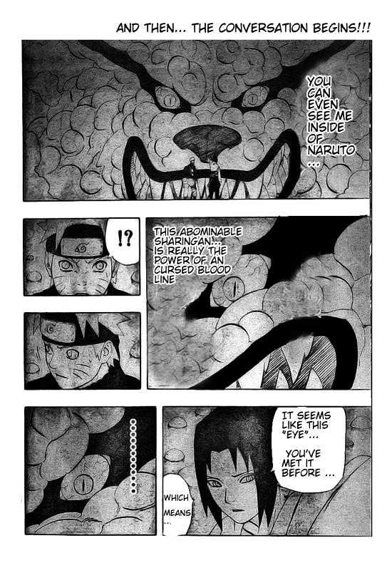 Naruto Vol.34 Chapter 309 : A Conversation With Nine Tails!! - Picture 2