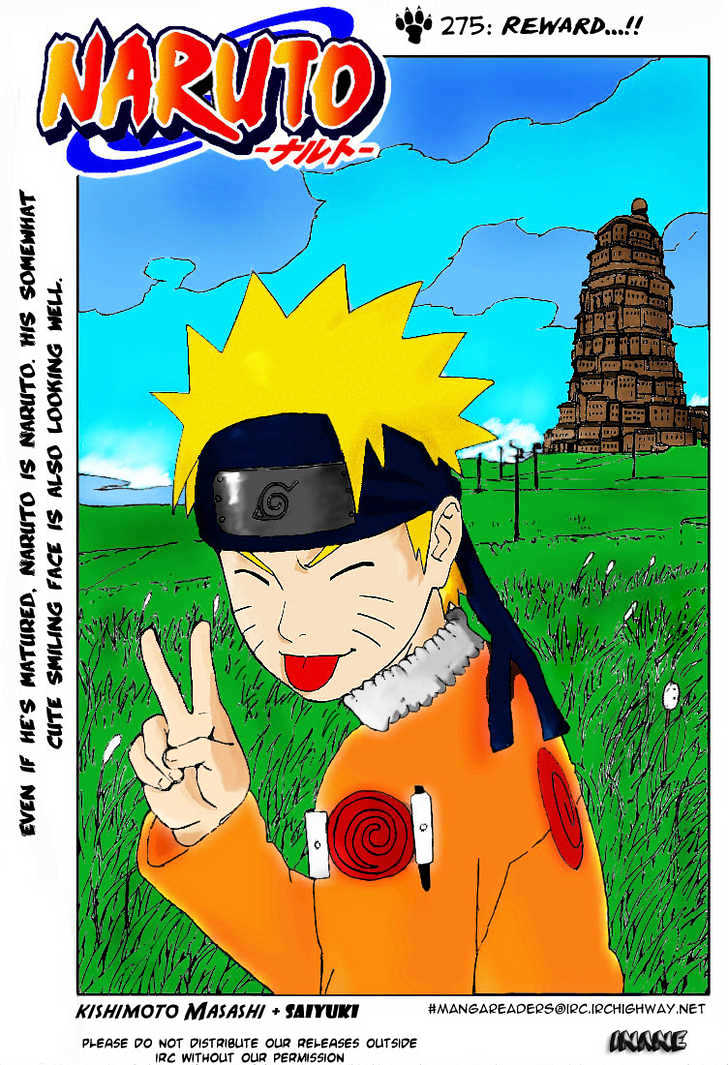 Naruto Vol.31 Chapter 275 : Reward...!! - Picture 3