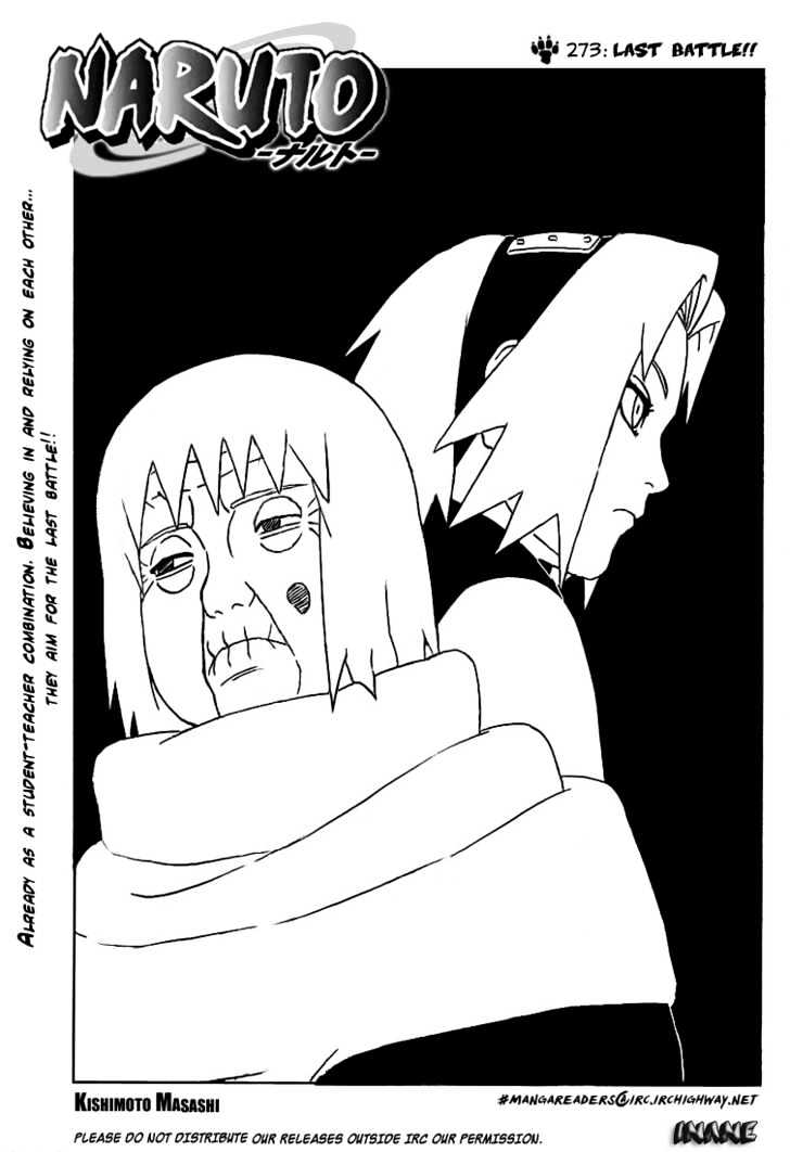 Naruto Vol.31 Chapter 273 : Last Battle!! - Picture 1