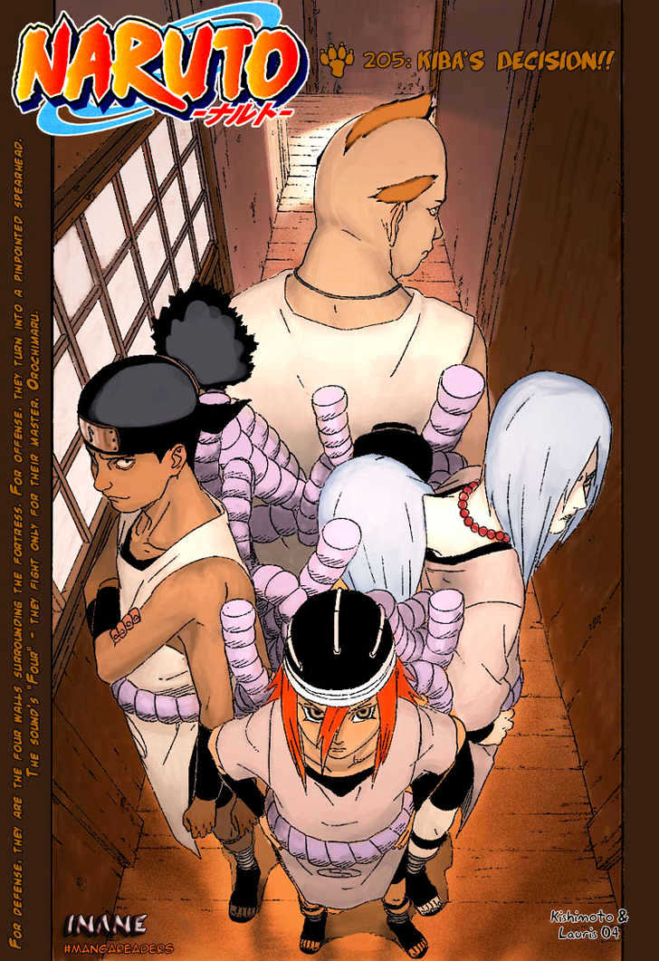 Naruto Vol.23 Chapter 205 : Kiba's Decision!! - Picture 2