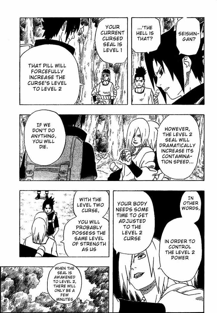 Naruto Vol.21 Chapter 184 : Sound Vs. Leaf!! - Picture 3