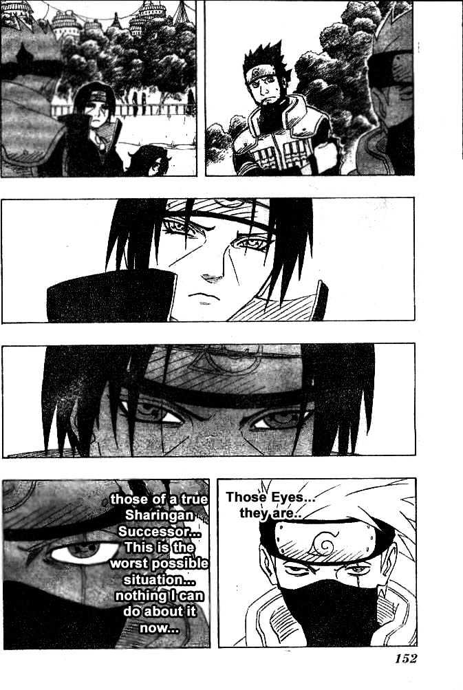 Naruto Vol.16 Chapter 142 : Kakashi Vs. Itachi! - Picture 2