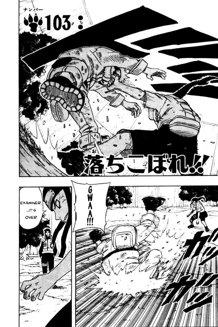 Naruto Vol.12 Chapter 103 : Loser!! - Picture 3