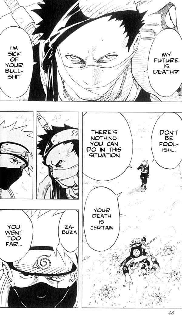 Naruto Vol.4 Chapter 30 : Your Future Is...!! - Picture 2