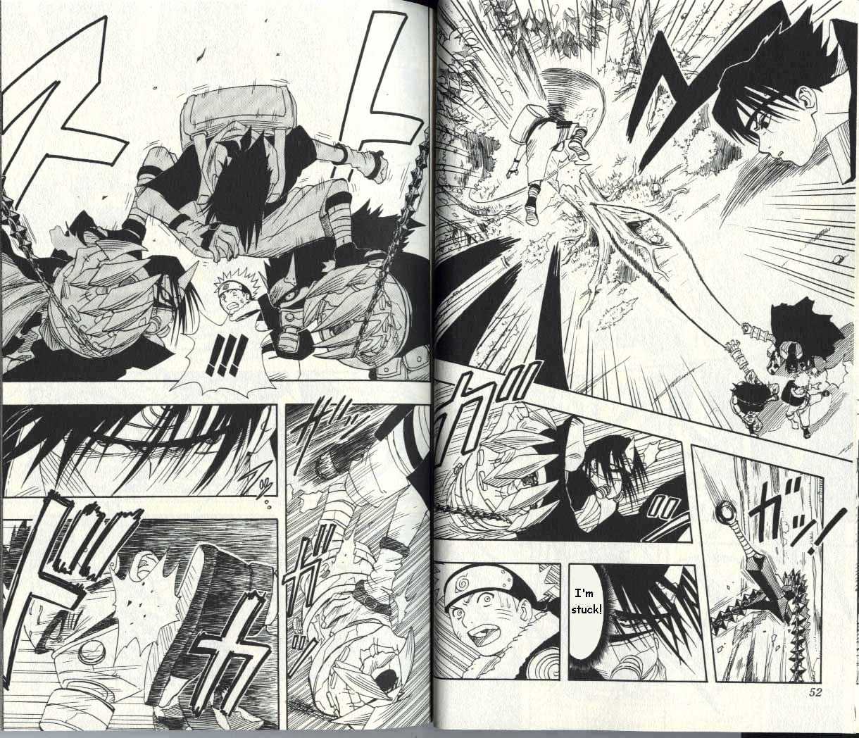 Naruto Vol.2 Chapter 10 : Two Down - Picture 3