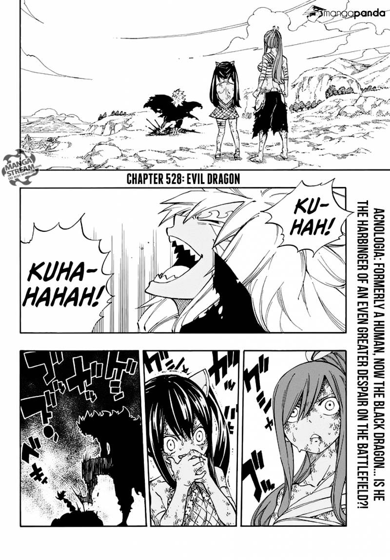 Fairy Tail Chapter 528 : Evil Dragon - Picture 2