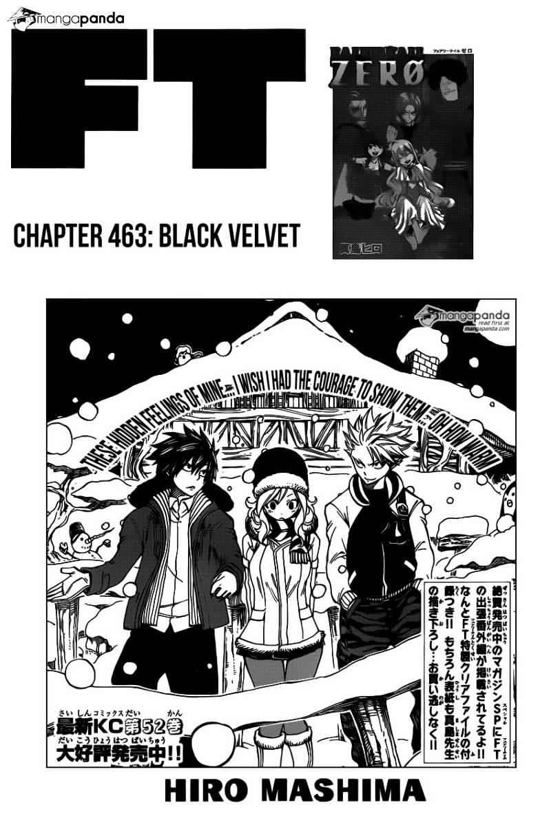 Fairy Tail Chapter 463 : Black Velvet - Picture 1