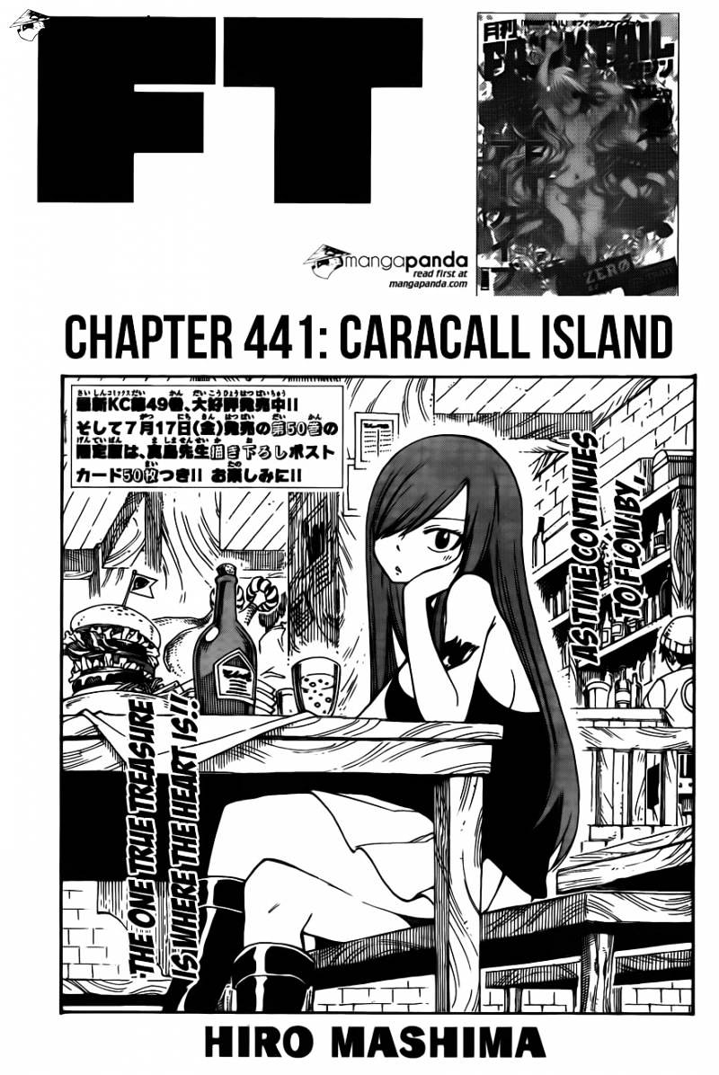Fairy Tail Chapter 441 : Caracall Island - Picture 1