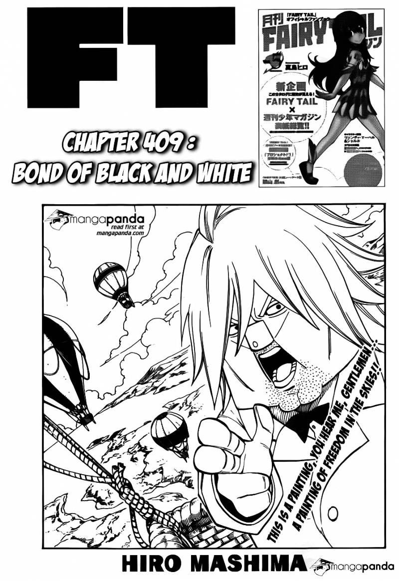 Fairy Tail Chapter 409 : Bond Of Black And White - Picture 1