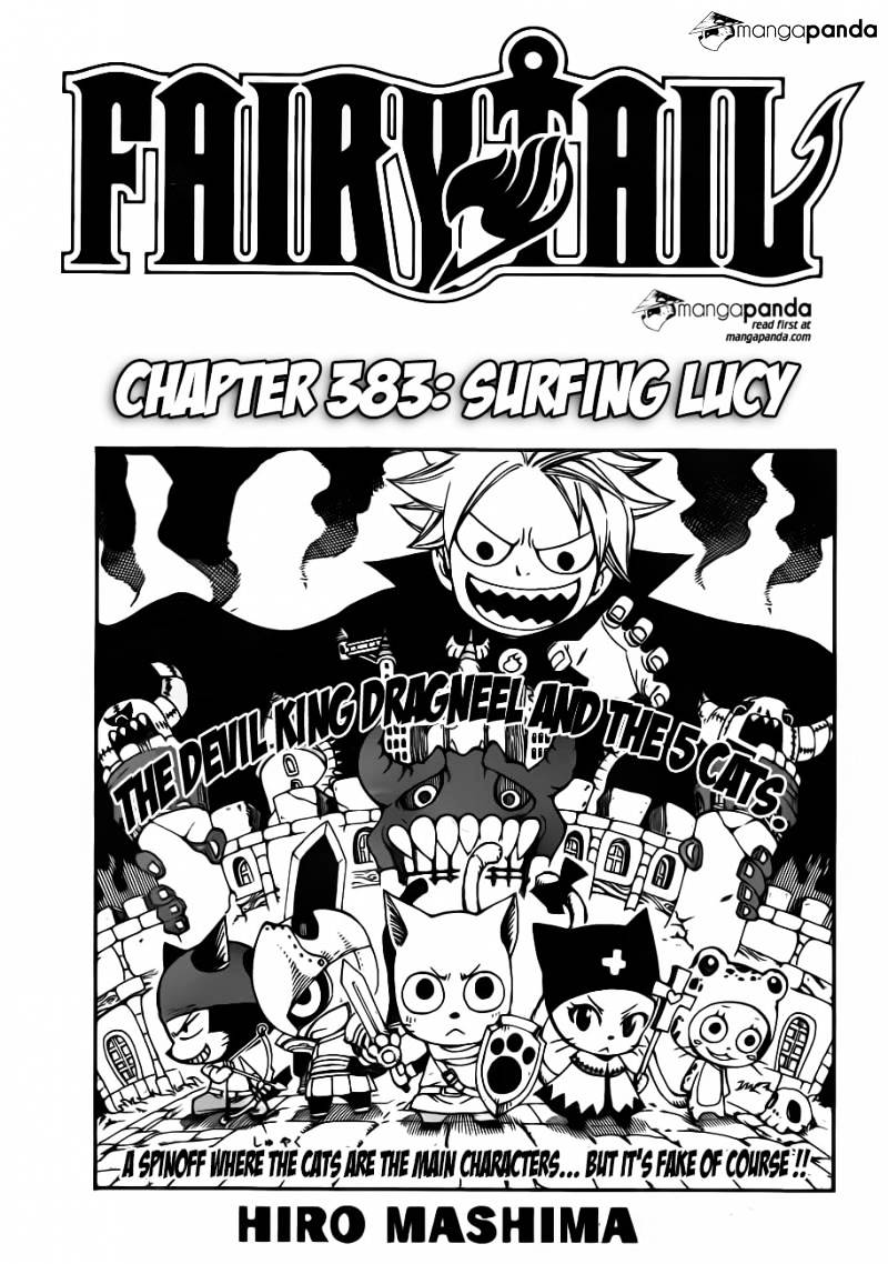 Fairy Tail Chapter 383 : Surfing Lucy - Picture 3