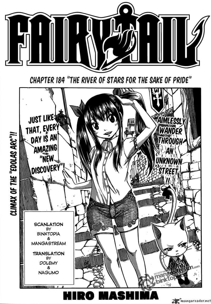 Fairy Tail Chapter 184 : The River Of Stars For The Sake Of Pride - Picture 1