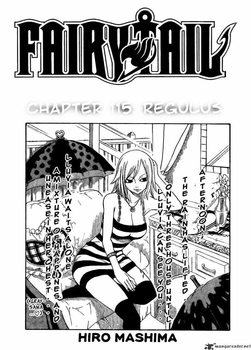 Fairy Tail Chapter 115 : Regulus - Picture 1