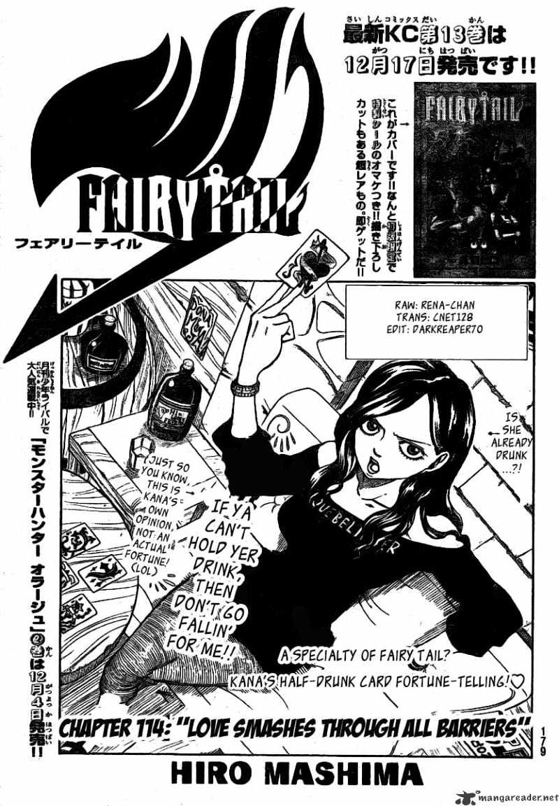 Fairy Tail Chapter 114 : Love Smashes Through All Barriers - Picture 2