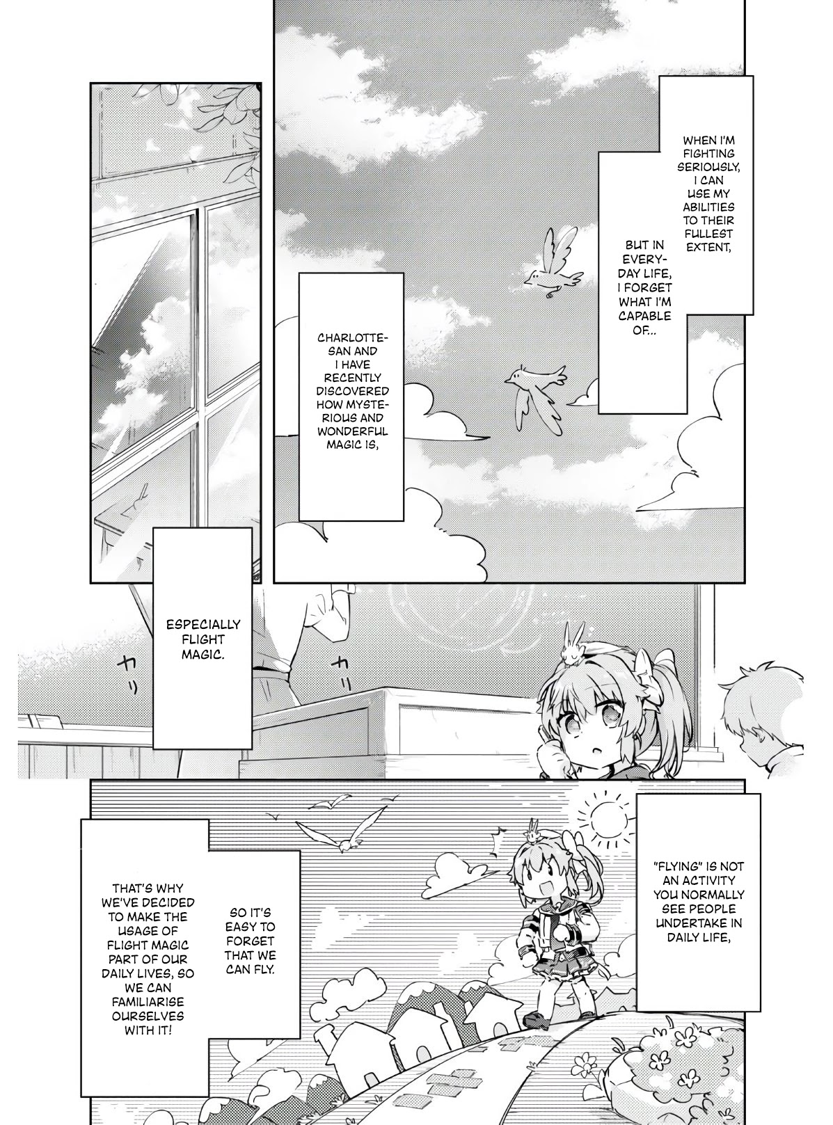 Kenshi O Mezashite Nyūgaku Shitanoni Mahō Tekisei 9999 Nandesukedo!? Chapter 37: A Leisurely Stroll In The Sky After School! - Picture 2