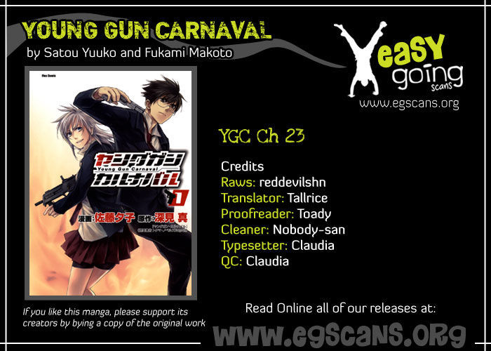 Young Gun Carnaval Vol.5 Chapter 23 : The Twin Irises Glowing Like Full Moons In The Darkness, Part 3 - Picture 1