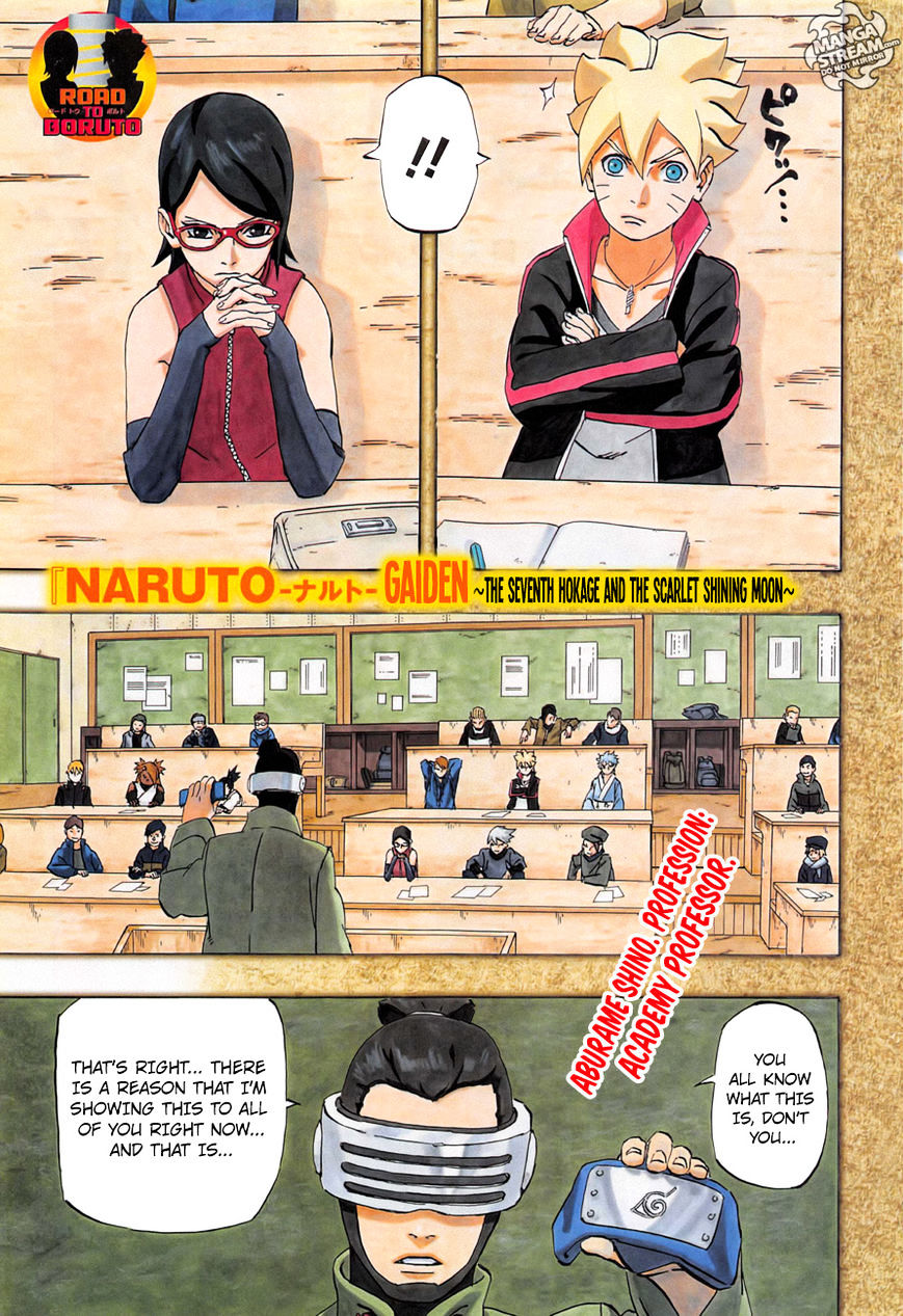 Naruto Gaiden: The Seventh Hokage Chapter 1 : Uchiha Sarada - Picture 2