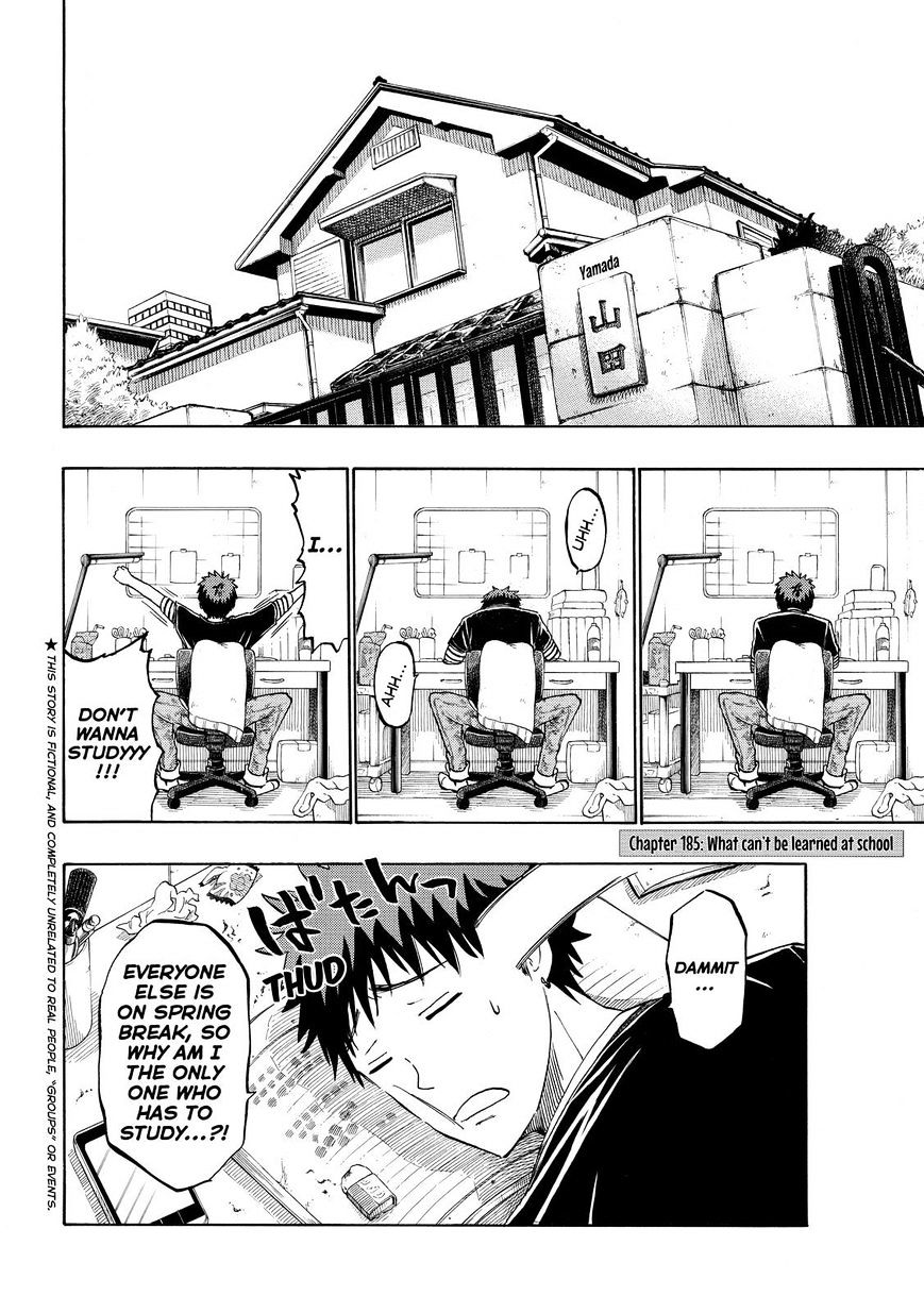 Yamada-Kun To 7-Nin No Majo Chapter 185 : What Can't Be Learned At School - Picture 2