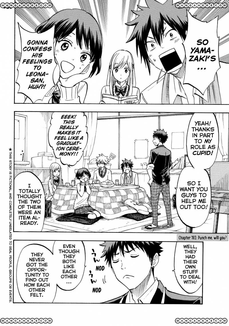 Yamada-Kun To 7-Nin No Majo Chapter 183 : Punch Me Will You? - Picture 2
