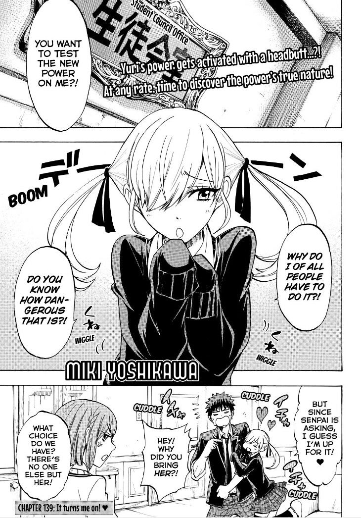 Yamada-Kun To 7-Nin No Majo Chapter 139 : It Turns On Me! - Picture 1