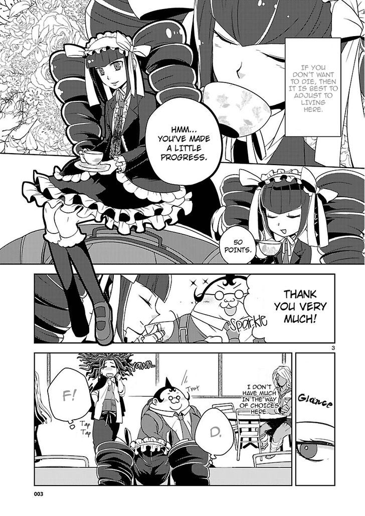 Danganronpa - Kibou No Gakuen To Zetsubou No Koukousei Chapter 5.1 : The Case Of The Super High School Level Gambler, Celestia Ludenbe... - Picture 3
